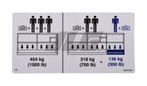 130315 Decal, Capacity | Skyjack